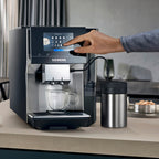 Kaffeevollautomat EQ700 classic TP715D01, intuitives 5" TFT-Display, App - Grau
